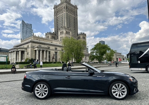 Audi A5 cena 127900 przebieg: 67500, rok produkcji 2018 z Warszawa małe 704